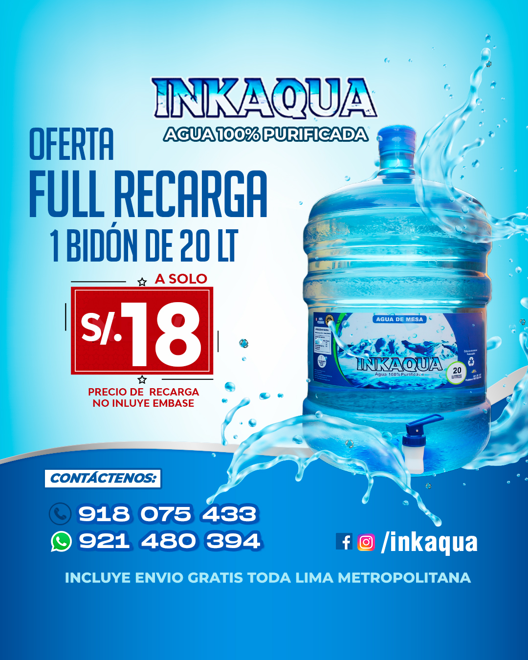 Combo familiar con descuento